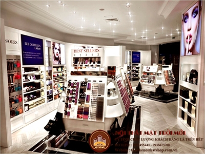 Thiết kế shop mỹ phẩm Chị Thảo My siêu thị EON