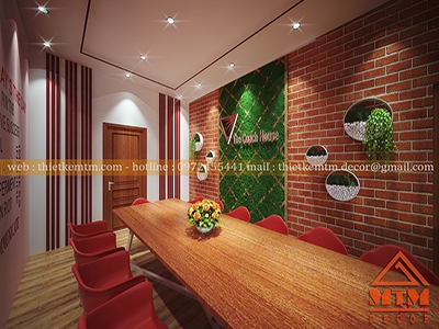 THIẾT KẾ VÀ THI CÔNG QUÁN CAFE THE COACH HOUSE PHÒNG HỌP
