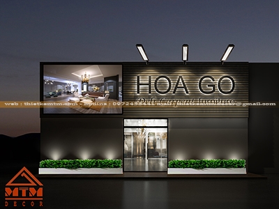 DỊCH VỤ THIẾT KẾ CÁC MẪU SHOWROOM TRÊN TOÀN QUỐC